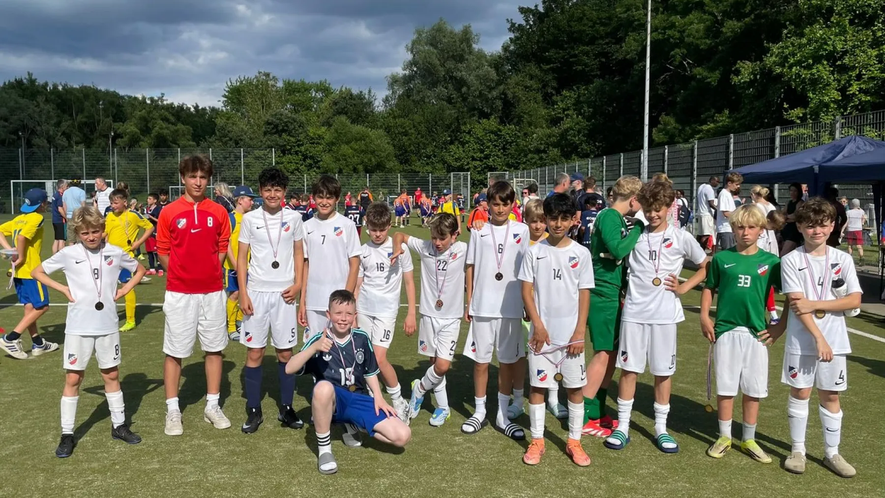 Mannschaftsfoto der 1. D-Jugend