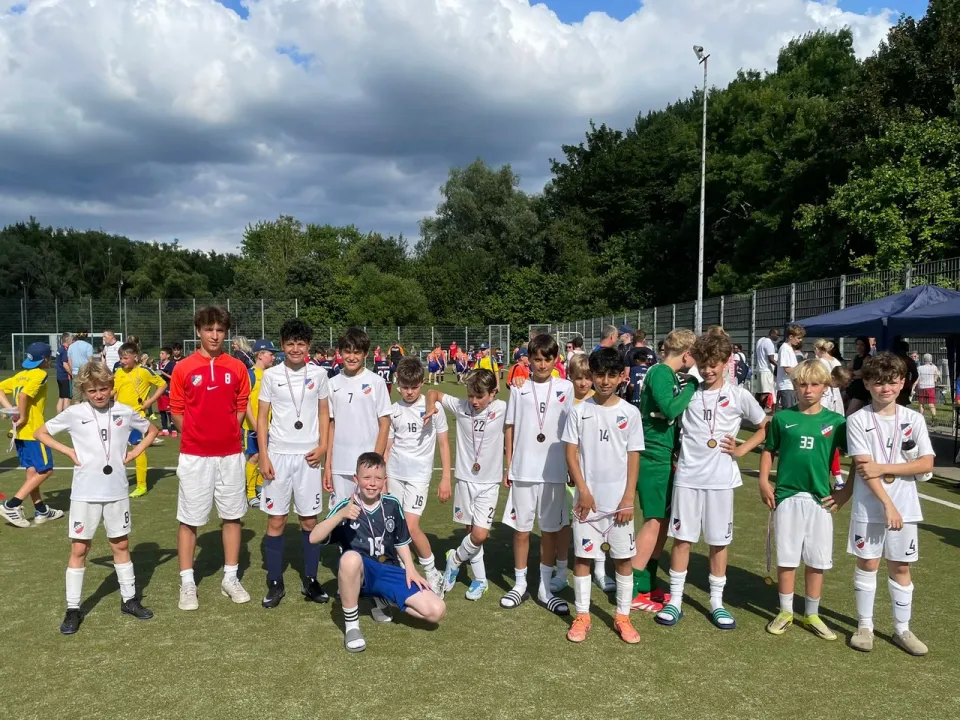 Mannschaftsfoto der 1. D-Jugend