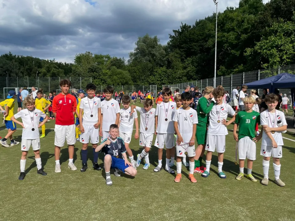 Mannschaftsfoto der 1. D-Jugend
