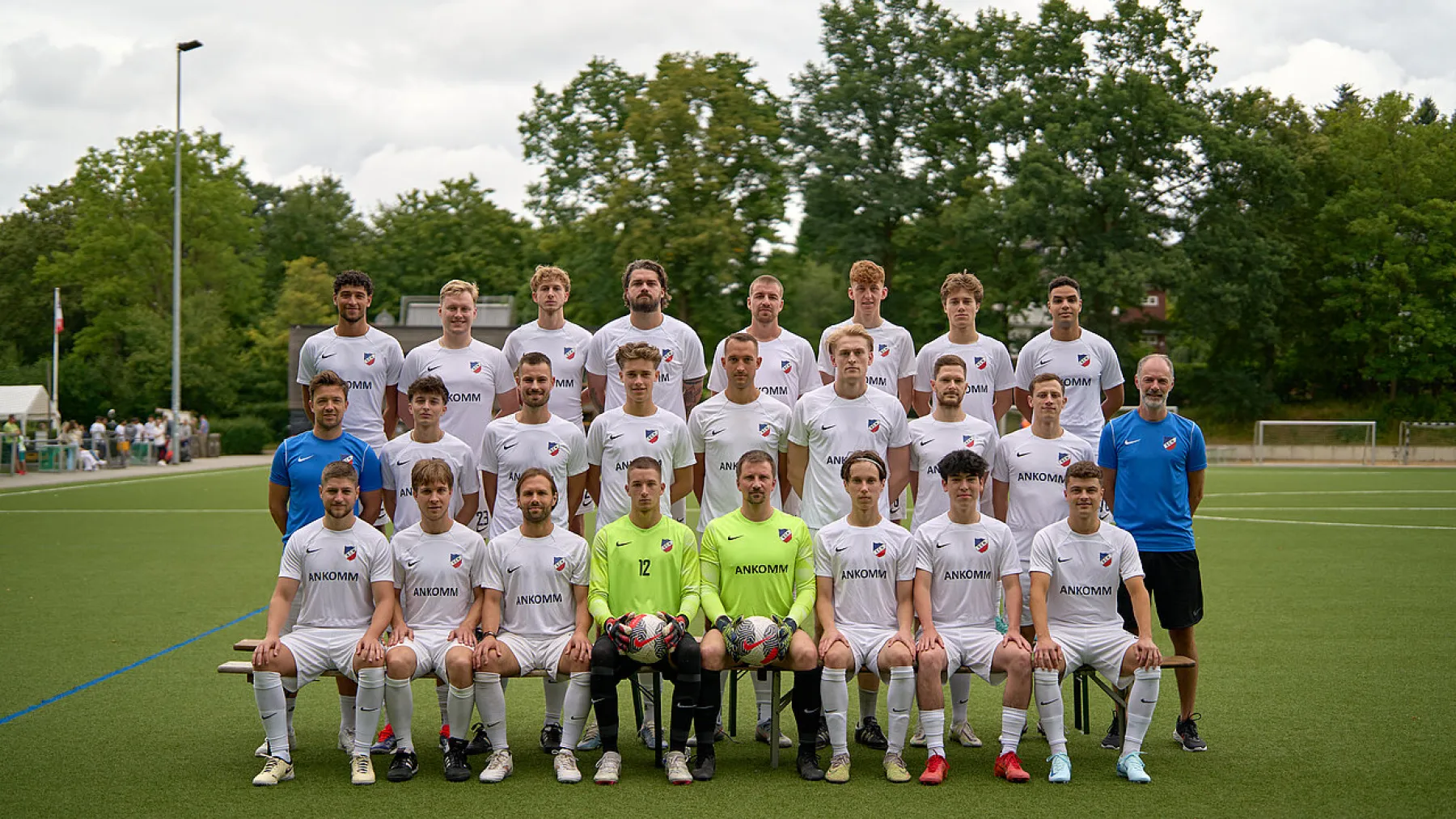 Mannschaftsfoto der 1. Herren, Saison 2024/25