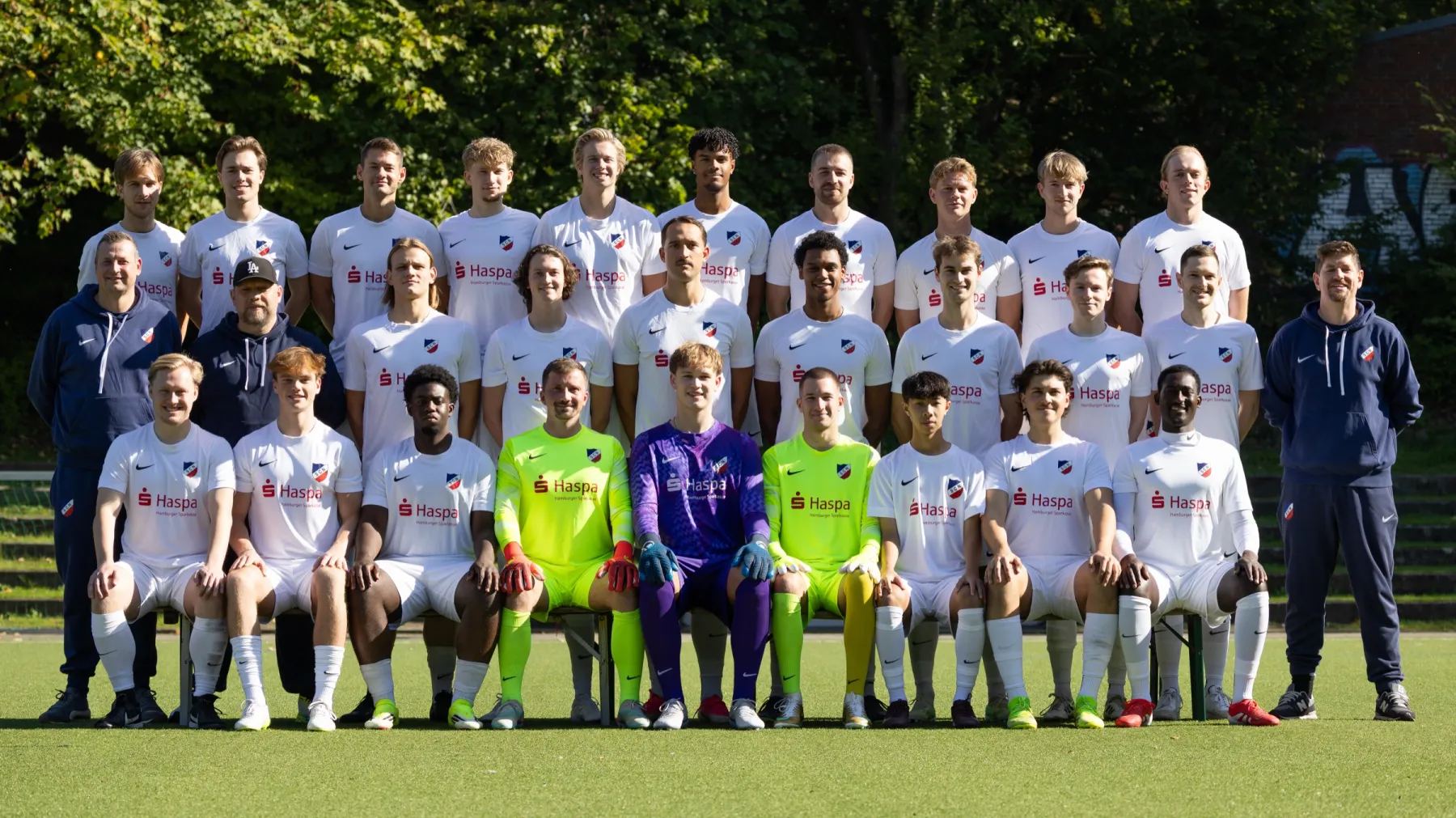 Mannschaftsfoto der 1. Herren, Saison 2026/27